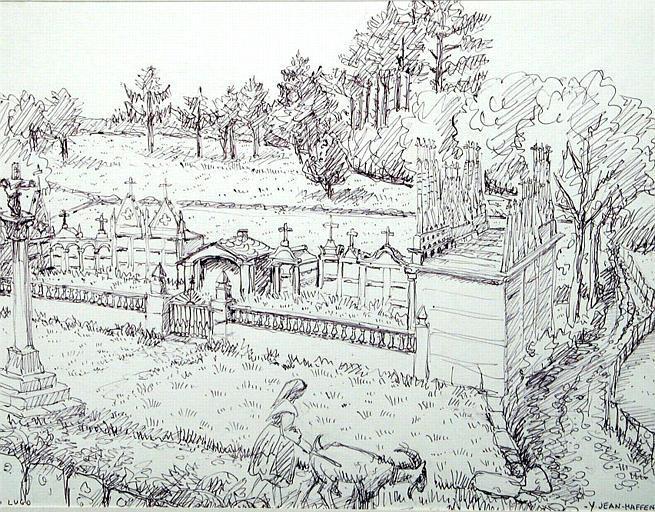 Route de Mondoñedo : cimetière [titre attribué]_0