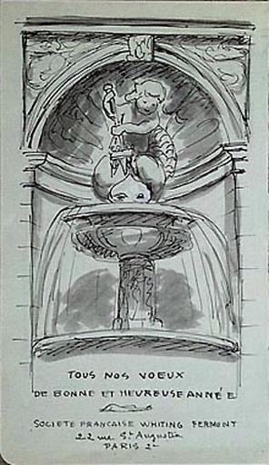 Fontaine Gaillon à Paris_0