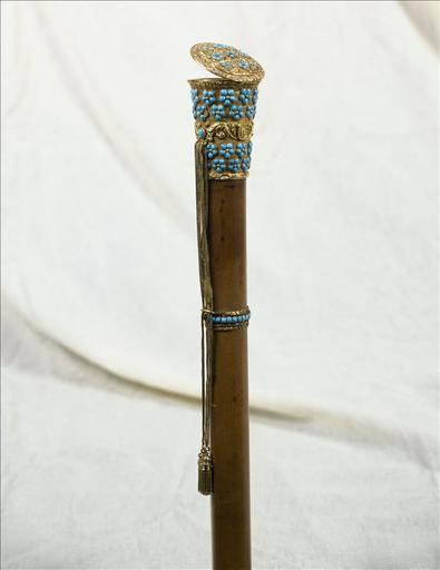 Canne de Balzac dite canne aux turquoises_4