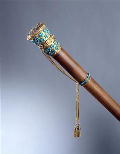 Canne de Balzac dite canne aux turquoises_3