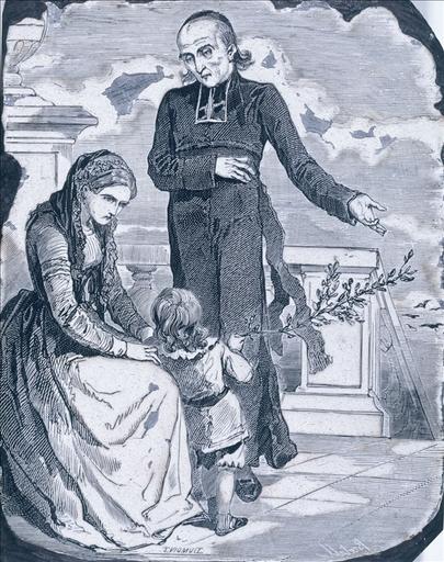 Monsieur Bonnet et Madame Graslin dans le Curé de village, édition Furne_0