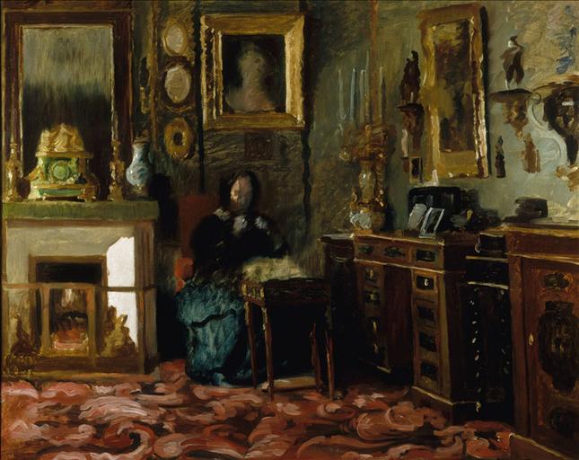 Salon d'Eve Hanska, veuve de Balzac_0