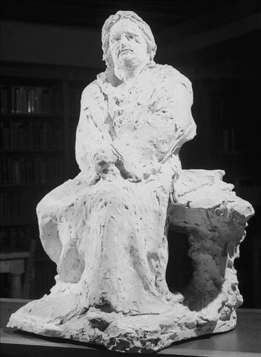 Maquette originale pour le monument à Balzac ; #Maquette originale pour le monument à Balzac (détail)_0