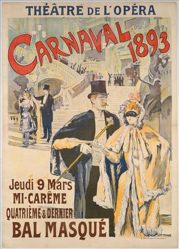 Théâtre de l'Opéra / Carnaval / 1893 / Jeudi 9 Mars / Mi-Carême / Quatrième & Dernier / Bal Masqué_0