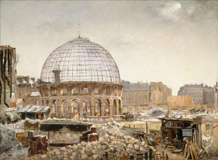 La Démolition de la Halle au blé, actuel 1er arrondissement_0