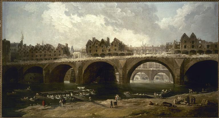 La Démolition des maisons du pont Notre-Dame, en 1786, actuel 4ème arrondissement_0