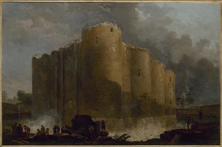 La Bastille, dans les premiers jours de sa démolition (4ème, 11ème et12ème arrondissement, Paris)_0
