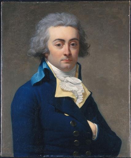 Portrait de Marie-Jean Hérault de Séchelles (1760-1794), président de la Montagne à la Convention, rédacteur de la constitution de l'an I, membre du Comité de salut public._0