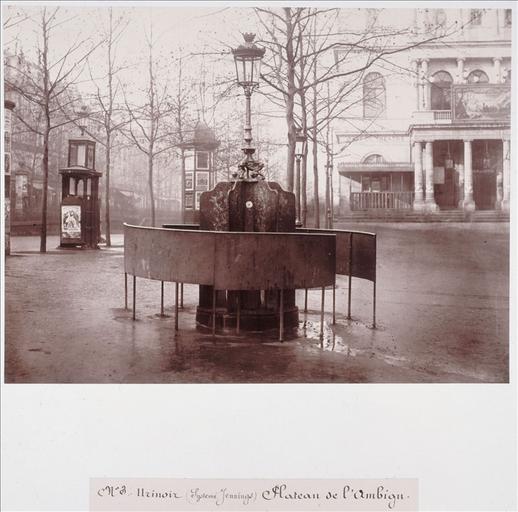 Nº3 - Urinoir (Système Jennings) Plateau de l'Ambigu, vue prise vers l'ouest, boulevard Saint-Martin (10ème arrondissement, Paris)_0