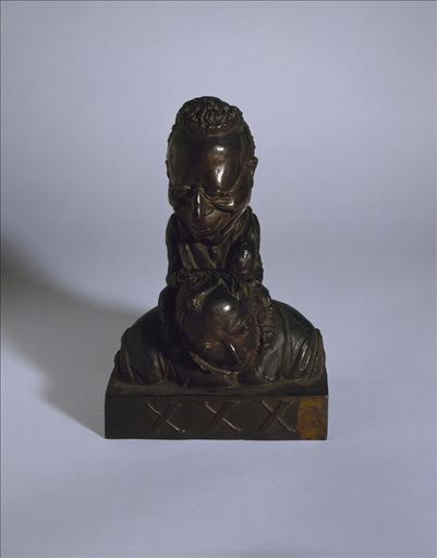 François-Henri-Joseph Blaze dit Castil-Blaze (1784-1857), musicien etcritique, sur le dos de Giacchino Rossini (1792-1868), compositeur._0