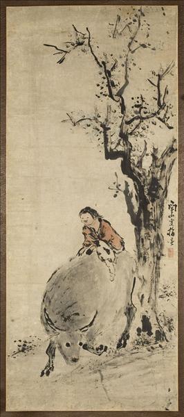 Buffle et enfant_0