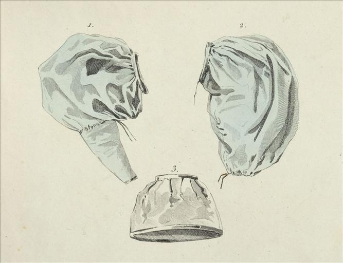 La Mode, 1830, planche 12 : manches de robes gigot_0