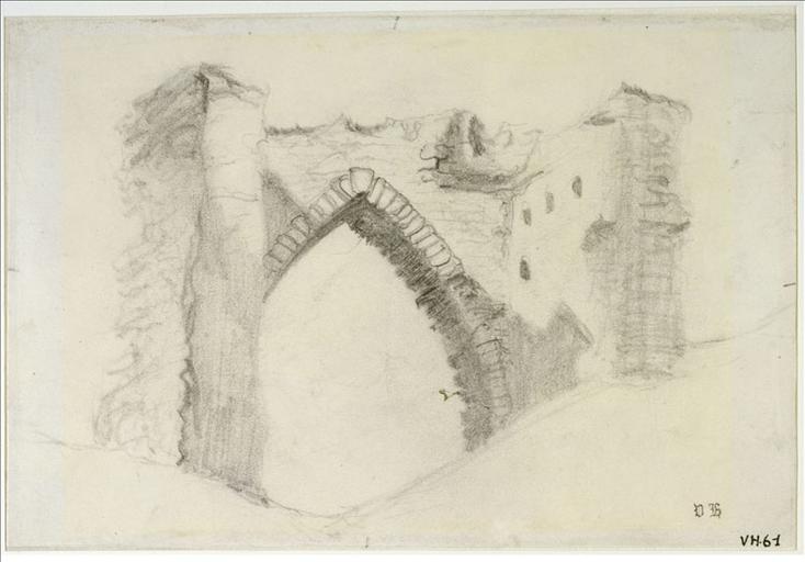 Jersey. Porte du château de Gros-Nez_0