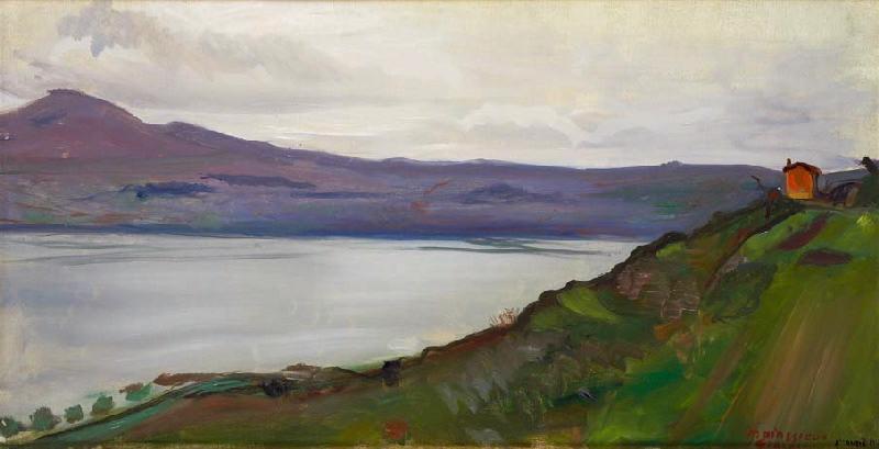Le lac de Castel Gandolfo, Lucien Mainssieux, 1913