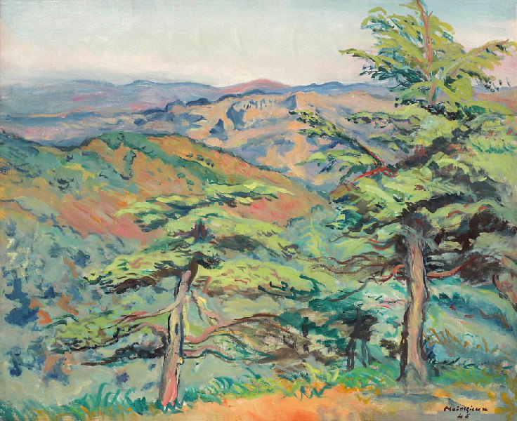 Les hauteurs de Chréa, Lucien Mainssieux, 1946
