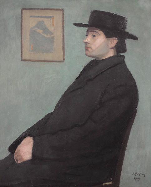 Portrait de Max Weber (1881-1961), Lucien Mainssieux, 1907