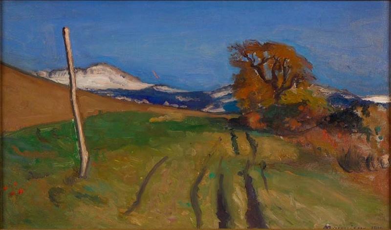 La Sûre, neige et soleil d'automne ; La Sûre, neige et soleil d'automne. Voiron (autre titre), Lucien Mainssieux, 1912