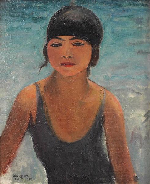 La baigneuse, Lucien Mainssieux, 1920