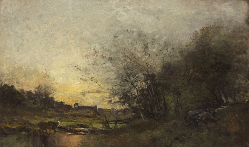 Paysage, Camille Corot, Après 1875