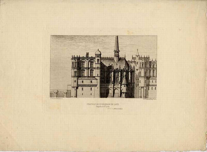 Château de Saint-Germain-en-Laye, Alfred-Louis Brunet-Debaines, 1878 après