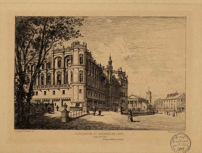 Château de Saint-Germain-en-Laye. Angle Nord-Est_0