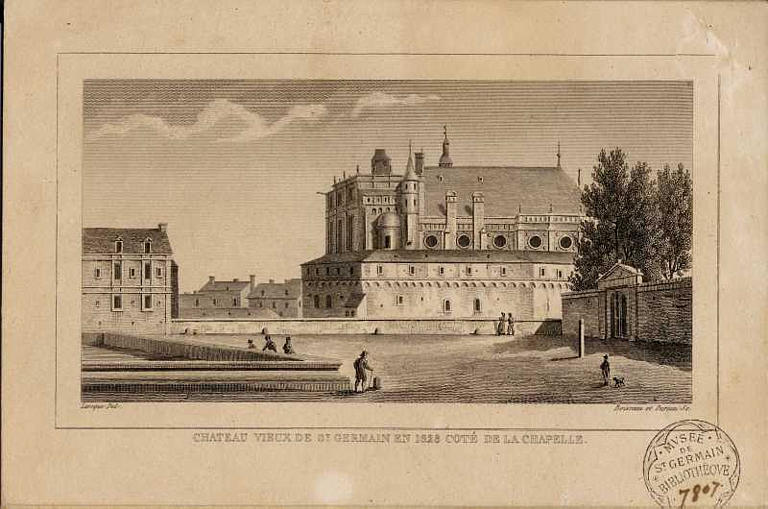 Château vieux de Saint-Germain en 1628_0