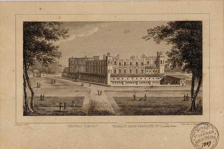 Château Vieux de Saint-Germain sous François Ier_0