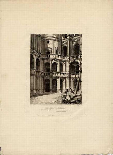 Château de Saint-Germain-en-Laye, Alfred-Louis Brunet-Debaines, 2e moitié 19e siècle