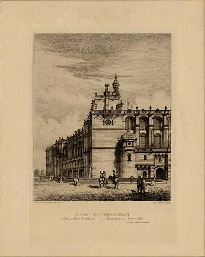 Château de Saint-Germain-en-Laye, Alfred-Louis Brunet-Debaines, 2e moitié 19e siècle