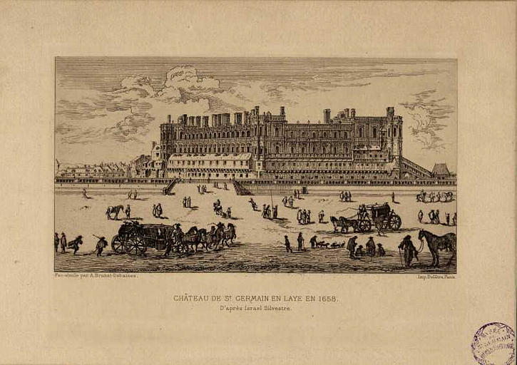 Château de Saint-Germain-en-Laye en 1658_0