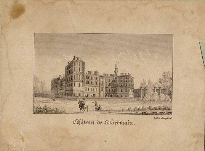 Château de St-Germain, Langlume, 1ère moitié 19e siècle