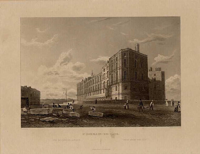 Saint-Germain-en-Laye, Joseph Nash, 1ère moitié 19e siècle