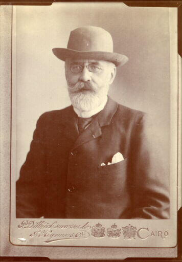 Portrait d'archéologue. Portrait en buste de Charles Clermont-Ganneau (1846-1923)_0