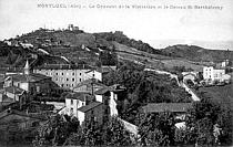 MONTLUEL (Ain) - Le Couvent de la Visitation et le Coteau St Barthélemy_1