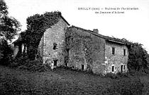 GRILLY (Ain) ; Ruines de l'habitation / de Jeanne d'Albret_1