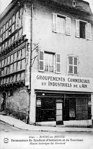 6621. - BOURG-en-BRESSE / Permanence du Syndicat d'Initiative et de Tourisme / Maison historique des Gorrevod_0