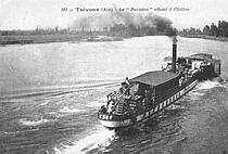 121 - Trévoux (Ain) - Le 'Parisien' allant à Châlon_1