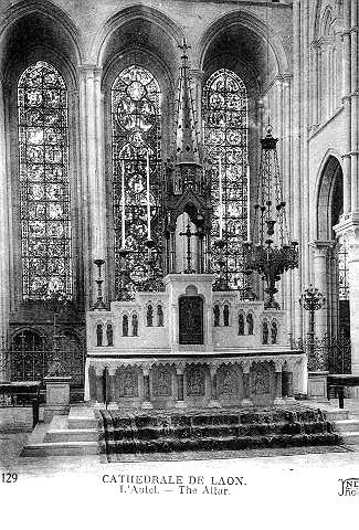 129 CATHEDRALE DE LAON - L'AUTEL. - THE ALTAR_0