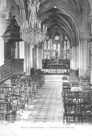 NEUILLY-SAINT-FRONT - INTERIEUR DE L'EGLISE_0