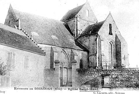 ENVIRONS DE SOISSONS (AISNE) - EGLISE SAINT-MARD_0