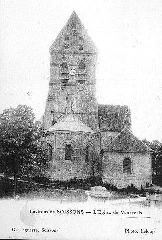 ENVIRONS DE SOISSONS - L'EGLISE DE VAUXREZIS_0