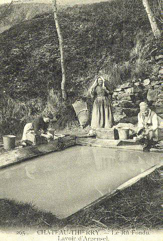 265 CHATEAU-THIERRY - LE RU FONDU - LAVOIR D'ARGENSEL_0