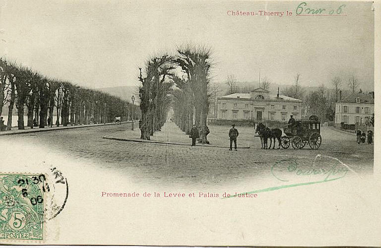CHATEAU-THIERRY - PROMENADE DE LA LEVEE ET PALAIS DE JUSTICE_0