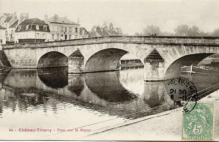 64 - CHATEAU-THIERRY - PONT SUR LA MARNE_0