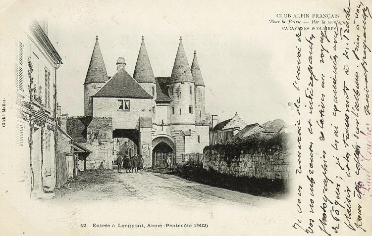 42 ENTREE A LONGPONT, AISNE (PENTECÔTE 1902)_0
