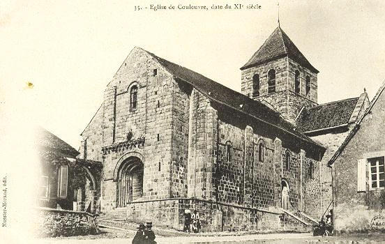35 EGLISE DE COULEUVRE, DATE DU XIe SIECLE_0