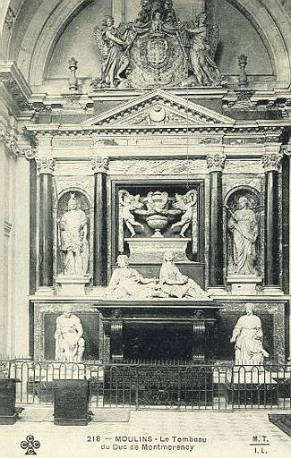 218 MOULINS - LE TOMBEAU DU DUC DE MONTMORENCY_0
