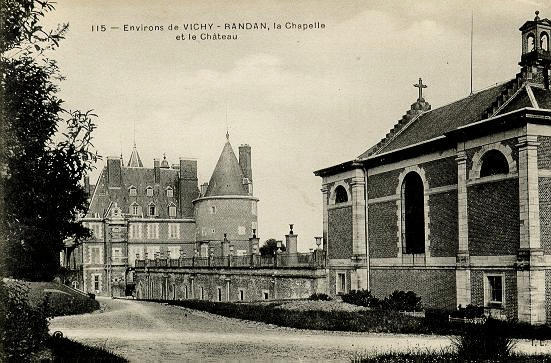 115 ENVIRONS DE VICHY - RANDAN, LA CHAPELLE ET LE CHATEAU_0