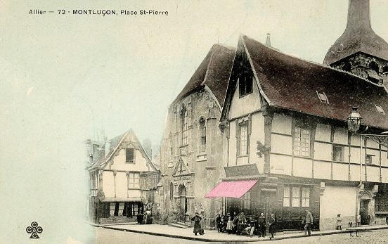 ALLIER - 72 MONTLUÇON - PLACE ST-PIERRE_0