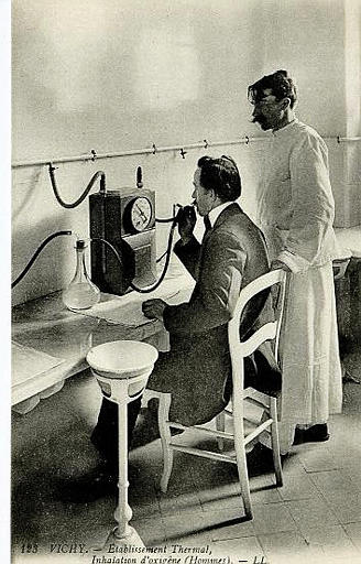 123 VICHY - ETABLISSEMENT THERMAL - INHALATION D'OXIGNE (HOMMES)_0